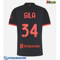 Fotballdrakt Dame AC Milan Mario Gila #34 Tredjedrakt 2026-27 Kortermet